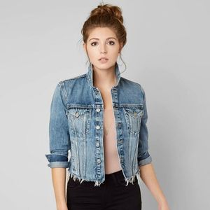 Lucky Brand Cropped Denim Jacket